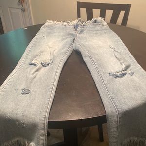 Super cute cropped jeans
